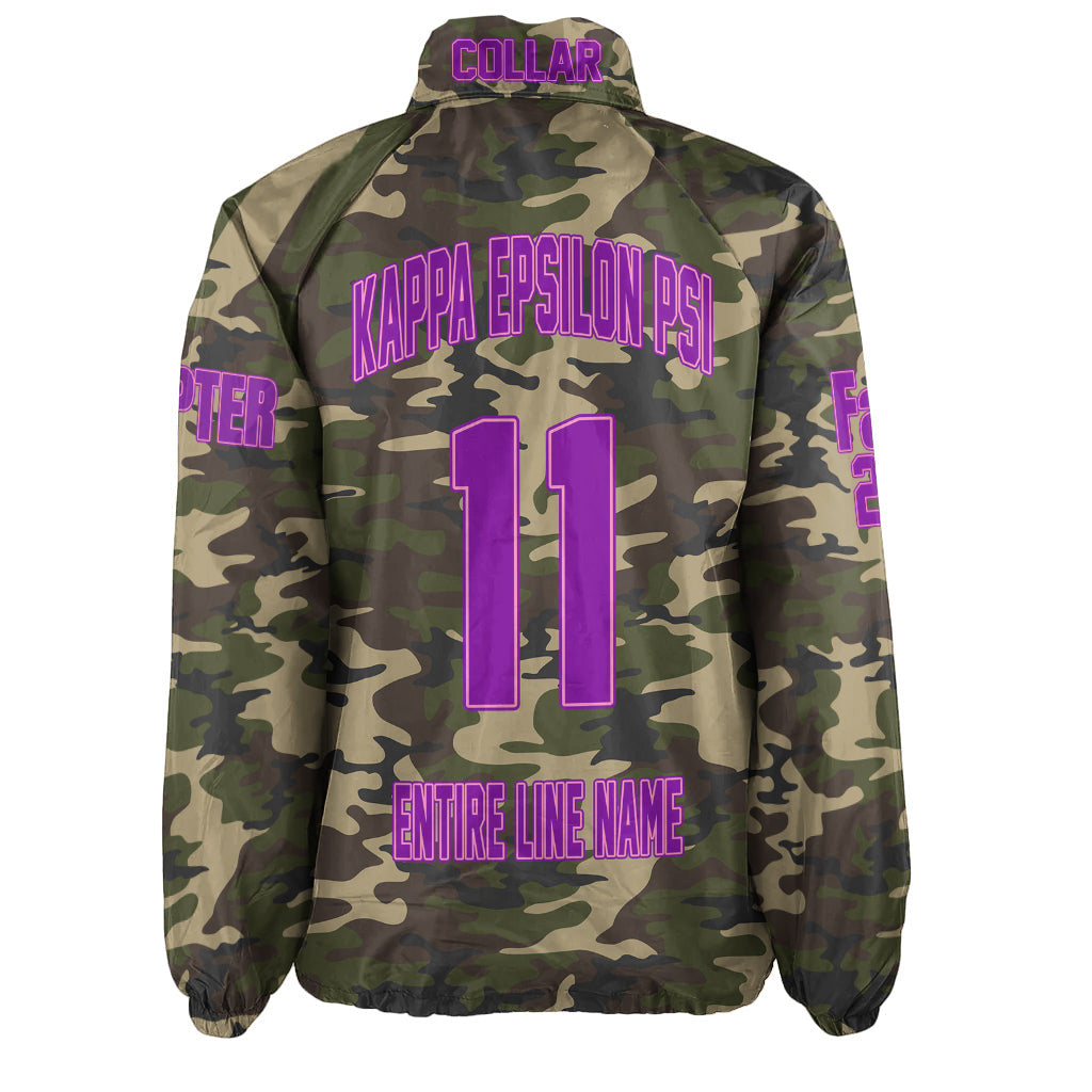 (Custom) Africa Zone Jacket - KEP Military Sorority Camouflage Crossing Jacket A31