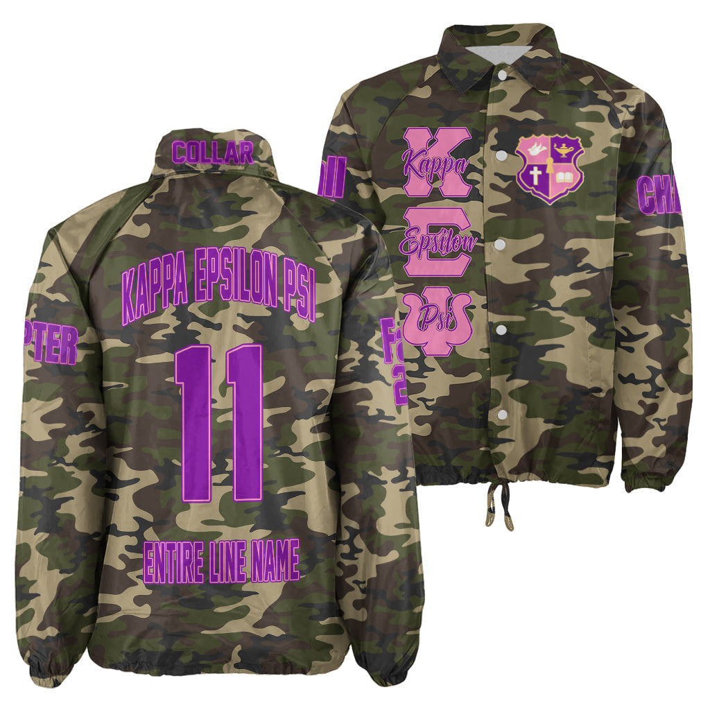 (Custom) Africa Zone Jacket - KEP Military Sorority Camouflage Crossing Jacket A31