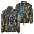 (Custom) Africa Zone Jacket - Alpha Lambda Psi Military Fraternity Camouflage Crossing Jacket A31