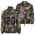 (Custom) Africa Zone Jacket - Sigma Chi Psi Sorority Camouflage Crossing Jacket A31