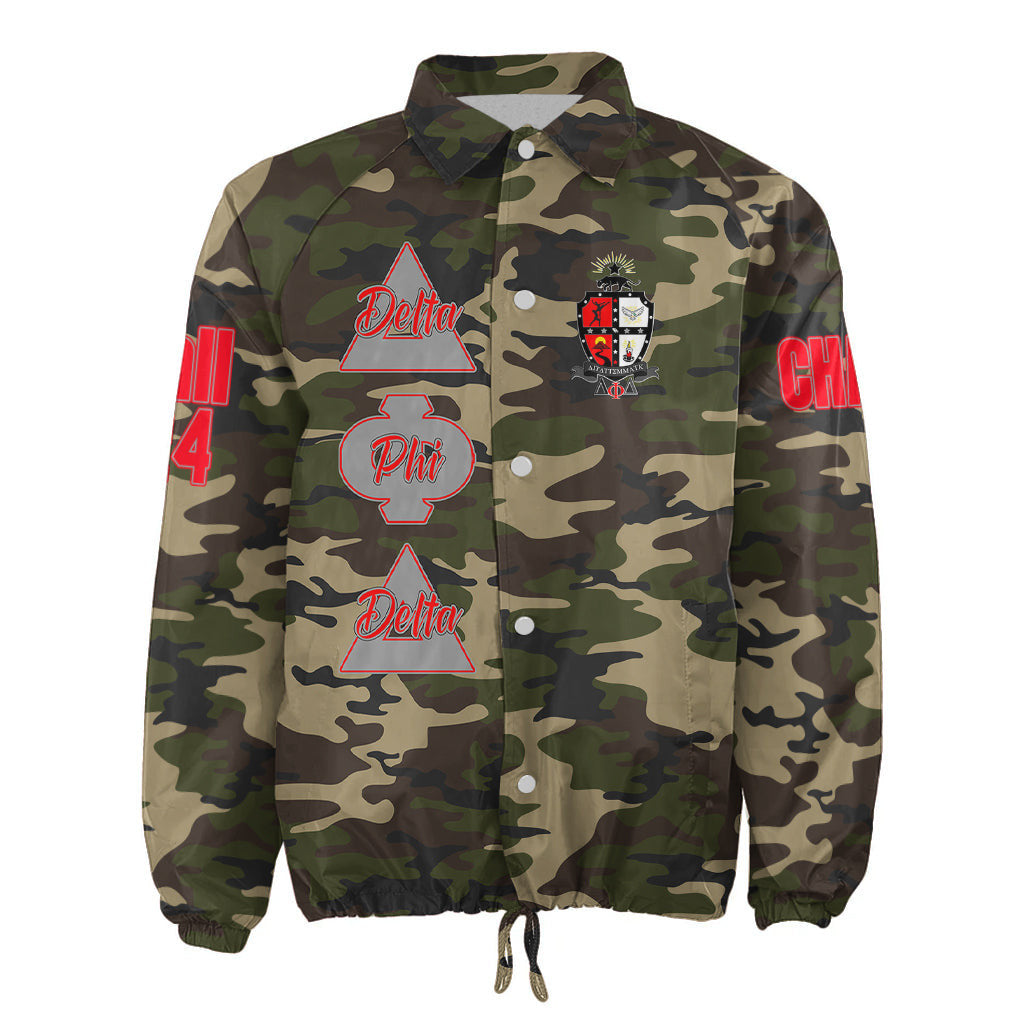 (Custom) Africa Zone Jacket - Delta Phi Delta Camouflage Crossing Jacket A31