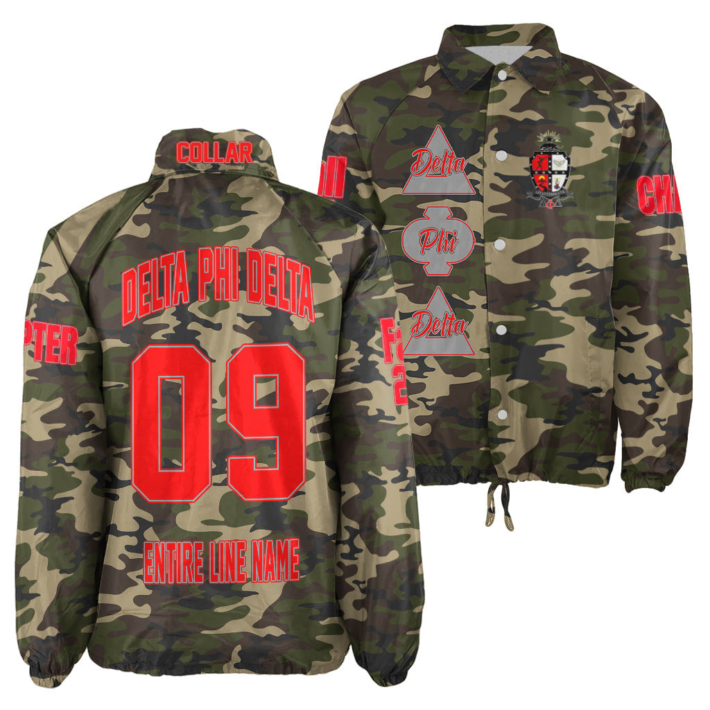 (Custom) Africa Zone Jacket - Delta Phi Delta Camouflage Crossing Jacket A31