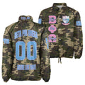 (Custom) Africa Zone Jacket - Beta Phi Omega Sorority Camouflage Crossing Jacket A31