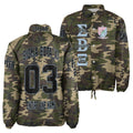 (Custom) Africa Zone Jacket - Sigma Beta Xi Sorority Camouflage Crossing Jacket A31