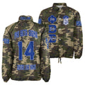 (Custom) Africa Zone Jacket - Phi Beta Sigma Fraternity Camouflage Crossing Jacket A31
