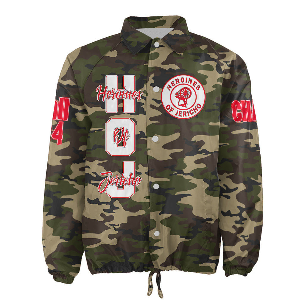(Custom) Africa Zone Jacket - Heroines Of Jericho Camouflage Crossing Jacket A31