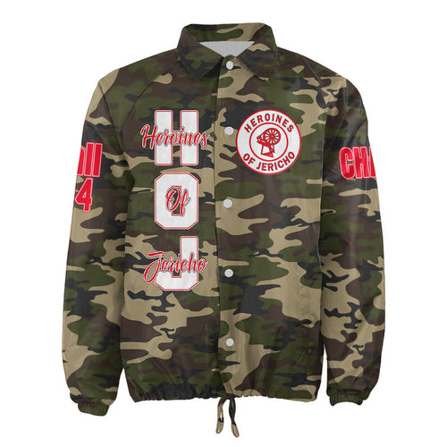 (Custom) Africa Zone Jacket - Heroines Of Jericho Camouflage Crossing Jacket A31