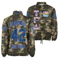 (Custom) Africa Zone Jacket - Tau Gamma Delta Sorority Camouflage Crossing Jacket A31
