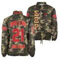 (Custom) Africa Zone Jacket - Sigma Xi Rho Fraternity Camouflage Crossing Jacket A31