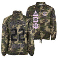 (Custom) Africa Zone Jacket - Delta Beta Psi Camouflage Crossing Jacket A31
