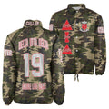 (Custom) Africa Zone Jacket - Delta Iota Delta Sorority Camouflage Crossing Jacket A31