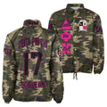 (Custom) Africa Zone Jacket - Delta Phi Chi Military Sorority Camouflage Crossing Jacket A31