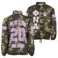 (Custom) Africa Zone Jacket - Phi Nu Alpha Military Sorority Camouflage Crossing Jacket A31