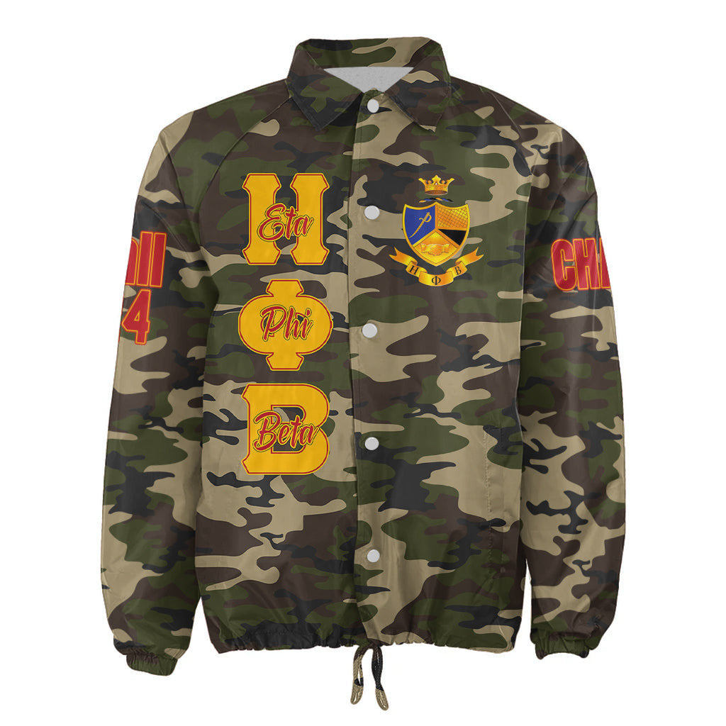 (Custom) Africa Zone Jacket - Eta Phi Beta Sorority Camouflage Crossing Jacket A31