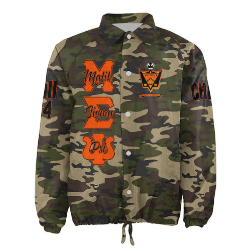 (Custom) Africa Zone Jacket - Malik Fraternity Camouflage Crossing Jacket A31