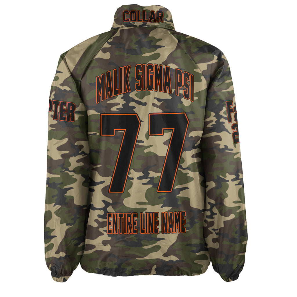 (Custom) Africa Zone Jacket - Malik Fraternity Camouflage Crossing Jacket A31