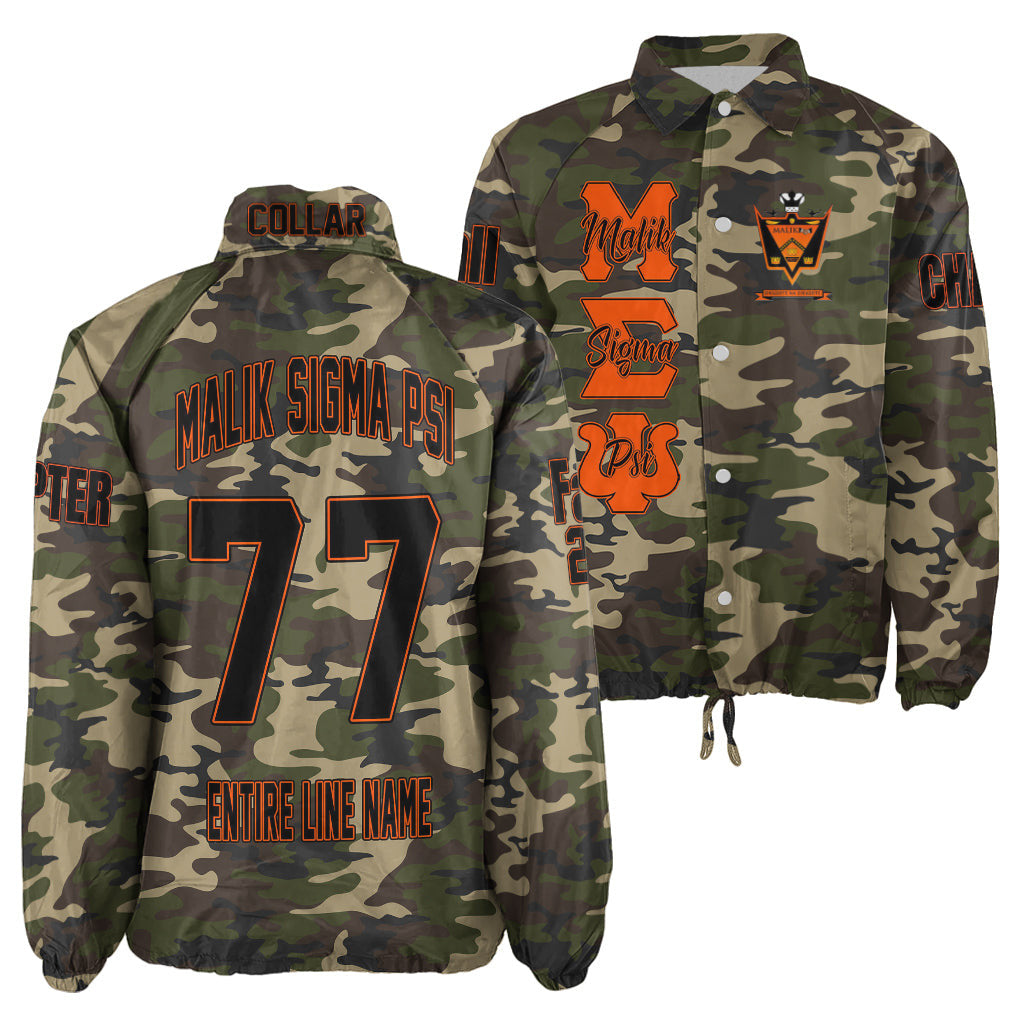 (Custom) Africa Zone Jacket - Malik Fraternity Camouflage Crossing Jacket A31