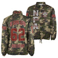 (Custom) Africa Zone Jacket - Nu Gamma Alpha Fraternity Camouflage Crossing Jacket A31