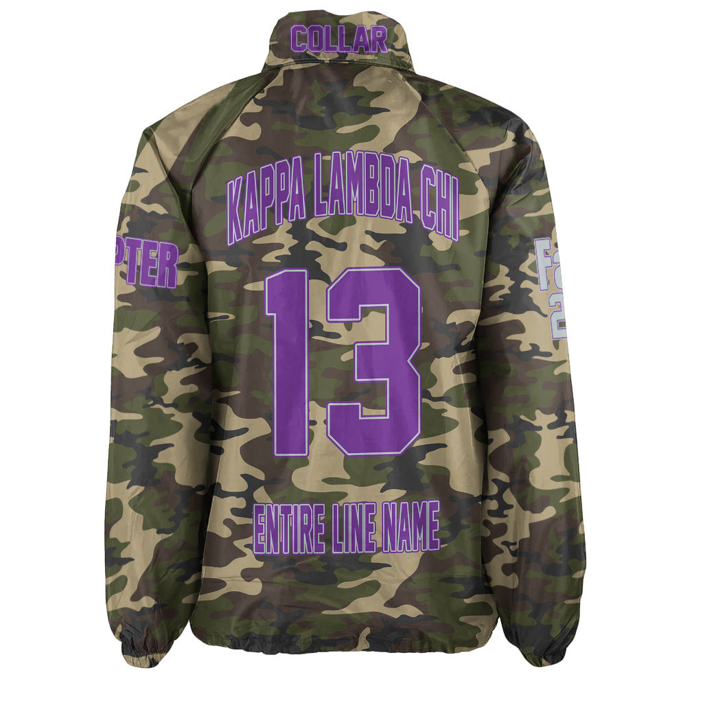 (Custom) Africa Zone Jacket - KLC Military Fraternity Camouflage Crossing Jacket A31