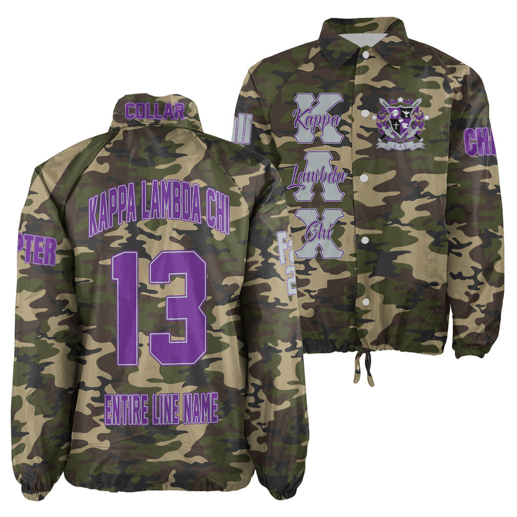 (Custom) Africa Zone Jacket - KLC Military Fraternity Camouflage Crossing Jacket A31