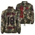 (Custom) Africa Zone Jacket - Omega Xi Omega Military Fraternity Camouflage Crossing Jacket A31