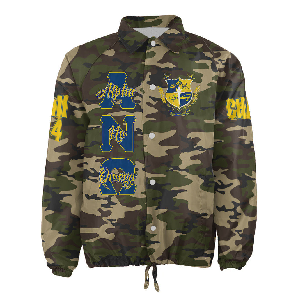 (Custom) Africa Zone Jacket - Alpha Nu Omega Camouflage Crossing Jacket A31