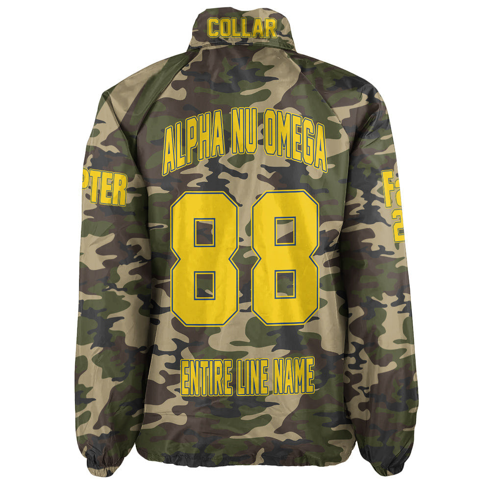 (Custom) Africa Zone Jacket - Alpha Nu Omega Camouflage Crossing Jacket A31