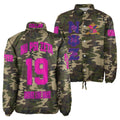 (Custom) Africa Zone Jacket - Nu Psi Zeta Military Sorority Camouflage Crossing Jacket A31