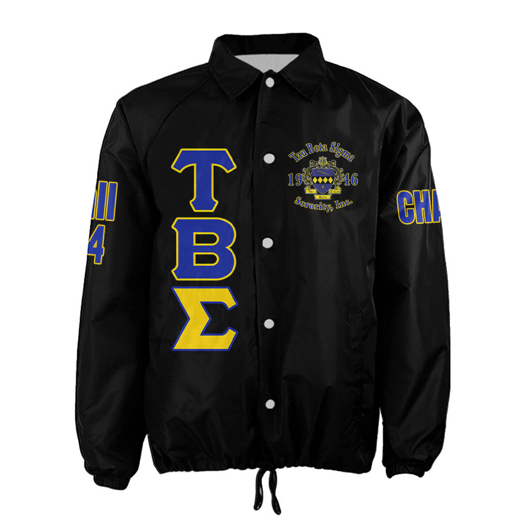 (Custom) Africazone Jacket - Tau Beta Sigma Sorority Turtle Crossing Jacket A31