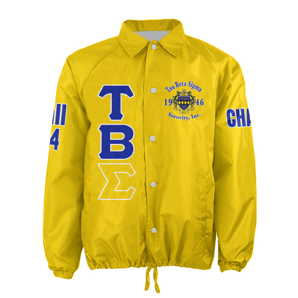 (Custom) Africazone Jacket - Tau Beta Sigma Sorority Turtle Crossing Jacket A31