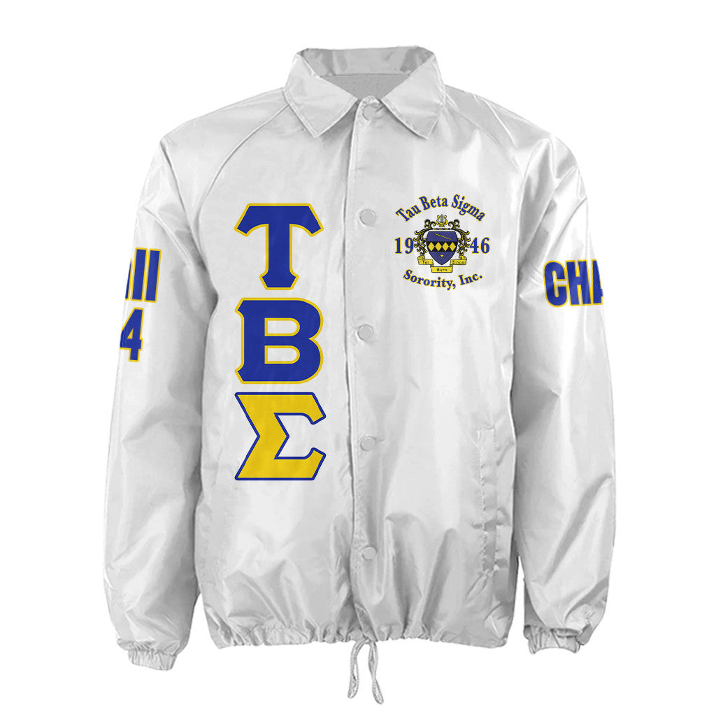 (Custom) Africazone Jacket - Tau Beta Sigma Sorority Turtle Crossing Jacket A31