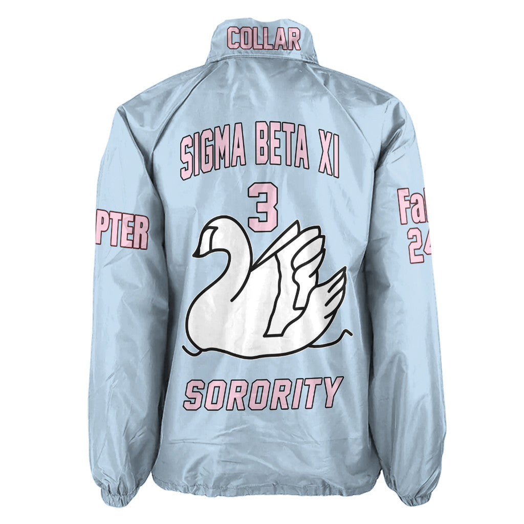 (Custom) Africazone Jacket - Sigma Beta Xi Sorority Swan Crossing Jacket A31