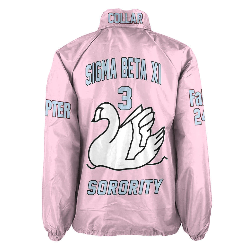 (Custom) Africazone Jacket - Sigma Beta Xi Sorority Swan Crossing Jacket A31