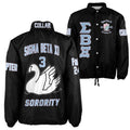 (Custom) Africazone Jacket - Sigma Beta Xi Sorority Swan Crossing Jacket A31