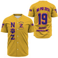 Africa Zone Baseball Jerseys - Nu Psi Zeta Military Sorority