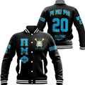 (Custom) Africa Zone Baseball Jackets - Pi Mu Phi Military Sorority A31