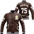 Africa Zone Baseball Jackets - (Custom) Lambda Theta Phi Latin Fraternity A31