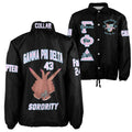 (Custom) Africa Zone Jacket - Gamma Phi Delta Sorority Handsign Crossing Jacket A31