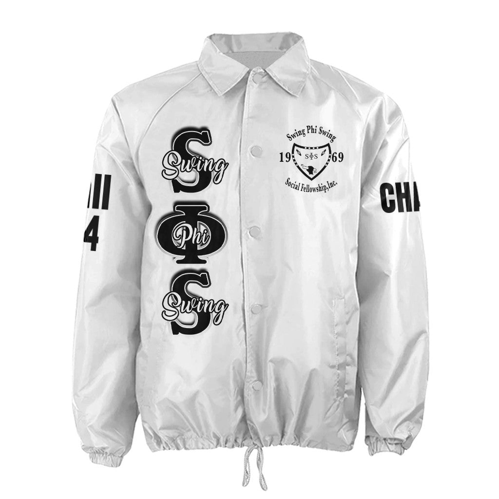 (Custom) Africa Zone Jacket - Swing Phi Swing Social Fellowship Crossing Jacket A31