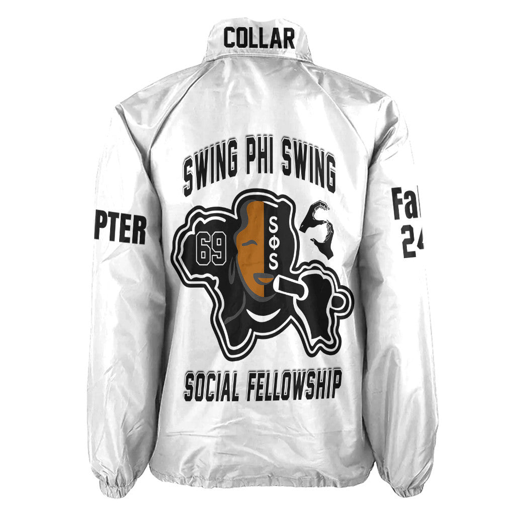 (Custom) Africa Zone Jacket - Swing Phi Swing Social Fellowship Crossing Jacket A31