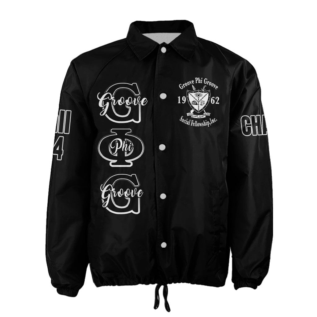 (Custom) Africa Zone Jacket - Groove Phi Groove Social Fellowship Crossing Jacket A31