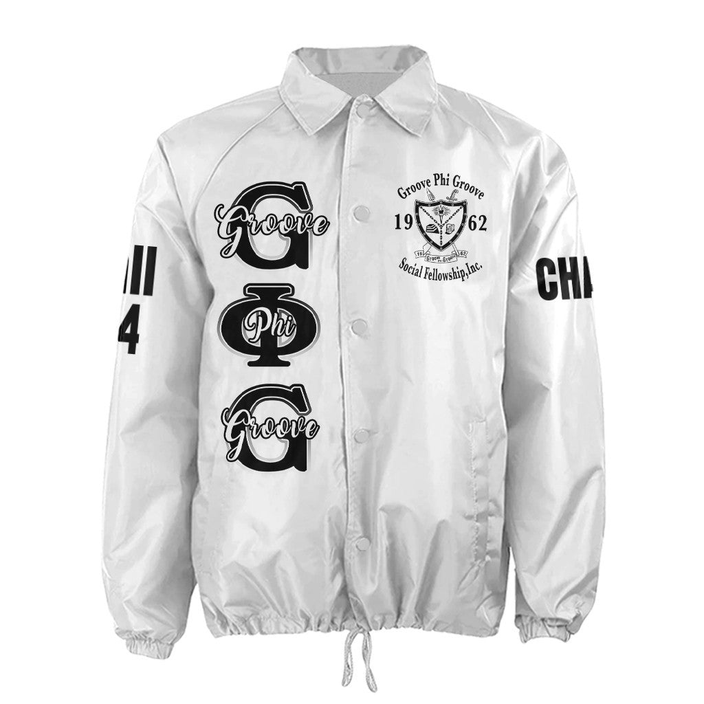 (Custom) Africa Zone Jacket - Groove Phi Groove Social Fellowship Crossing Jacket A31