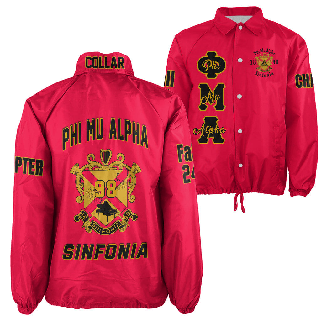 (Custom) Africa Zone Jacket - Phi Mu Alpha Sinfonia Crossing Jacket A31