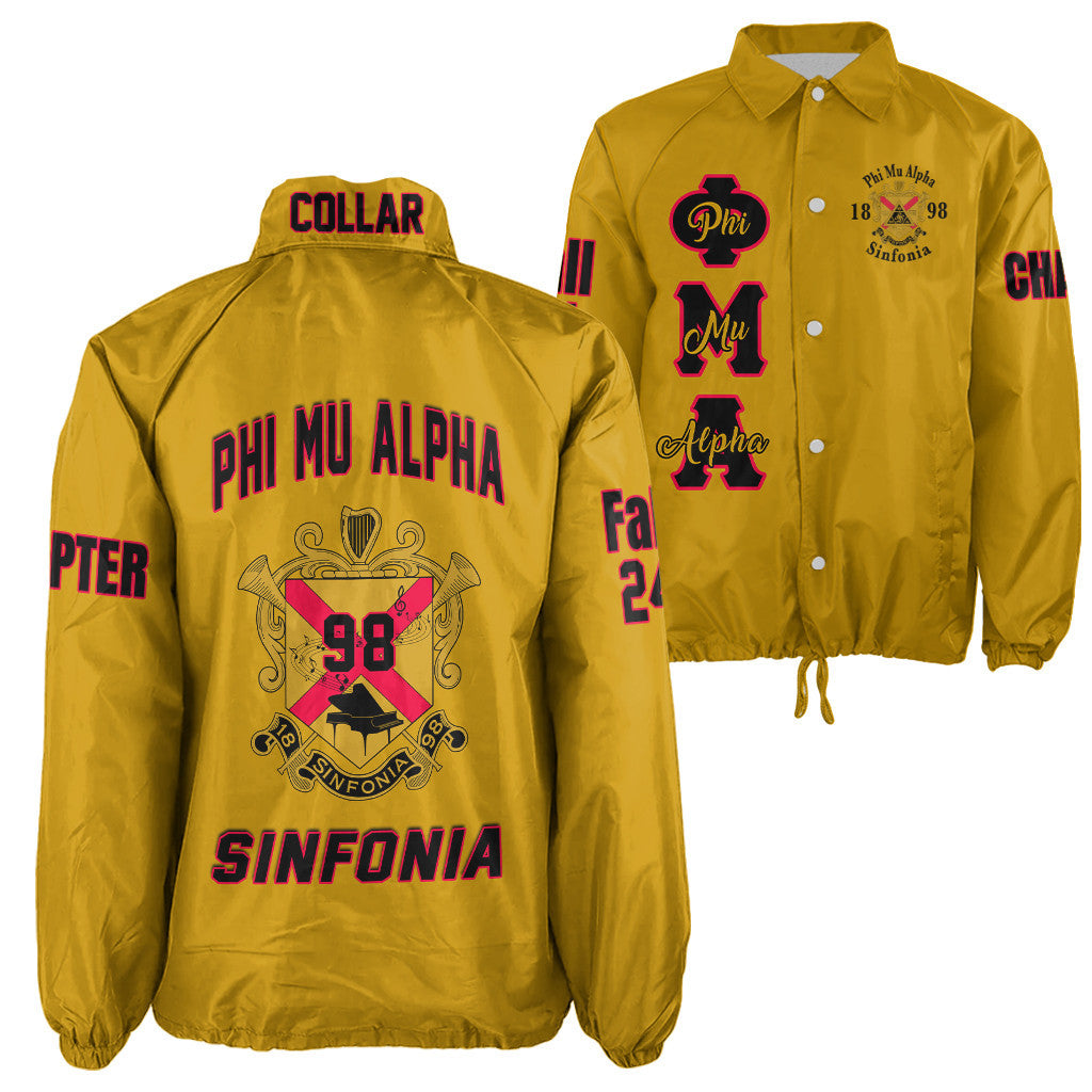 (Custom) Africa Zone Jacket - Phi Mu Alpha Sinfonia Crossing Jacket A31