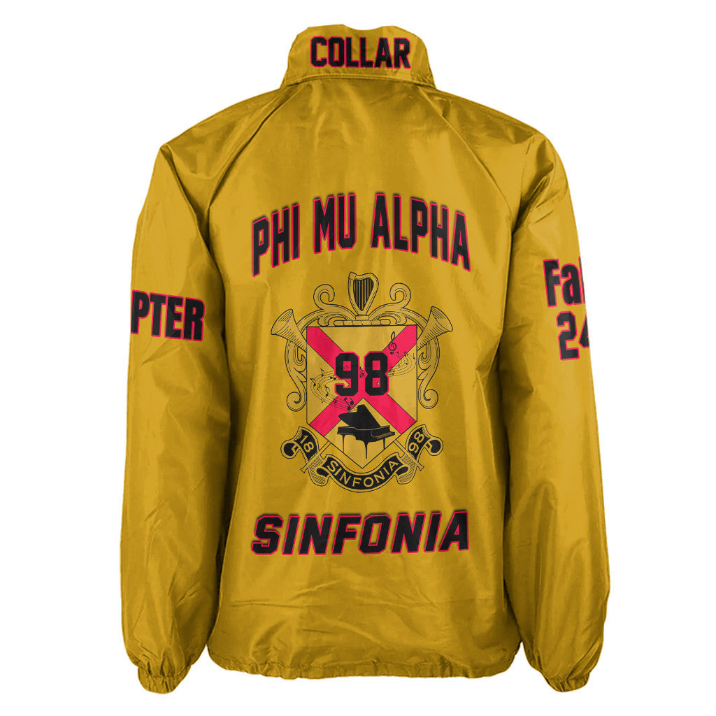 (Custom) Africa Zone Jacket - Phi Mu Alpha Sinfonia Crossing Jacket A31