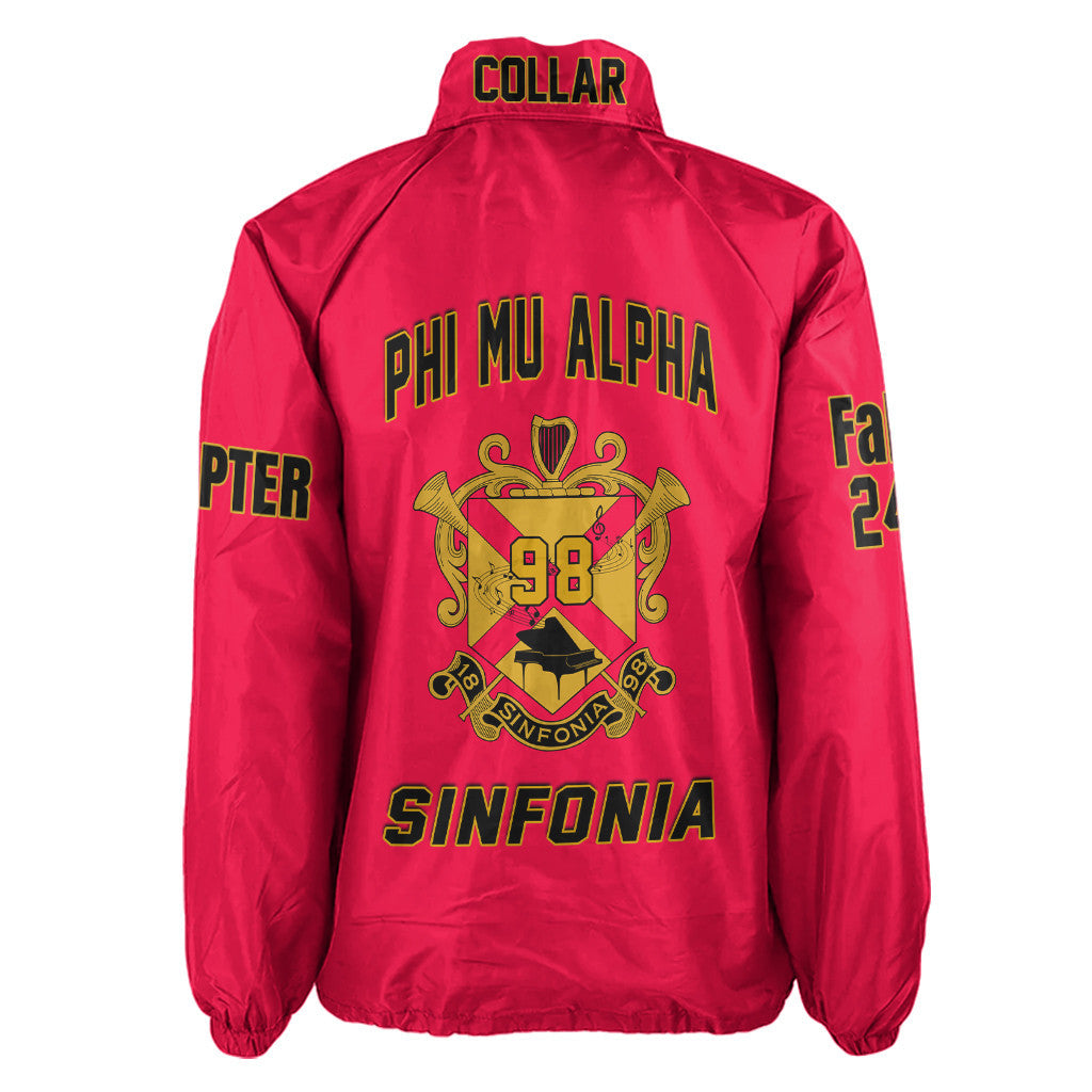 (Custom) Africa Zone Jacket - Phi Mu Alpha Sinfonia Crossing Jacket A31