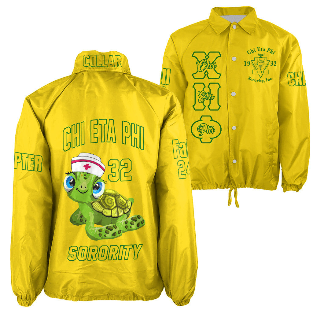 (Custom) Africazone Jacket - Chi Eta Phi Turtle Crossing Jacket A31