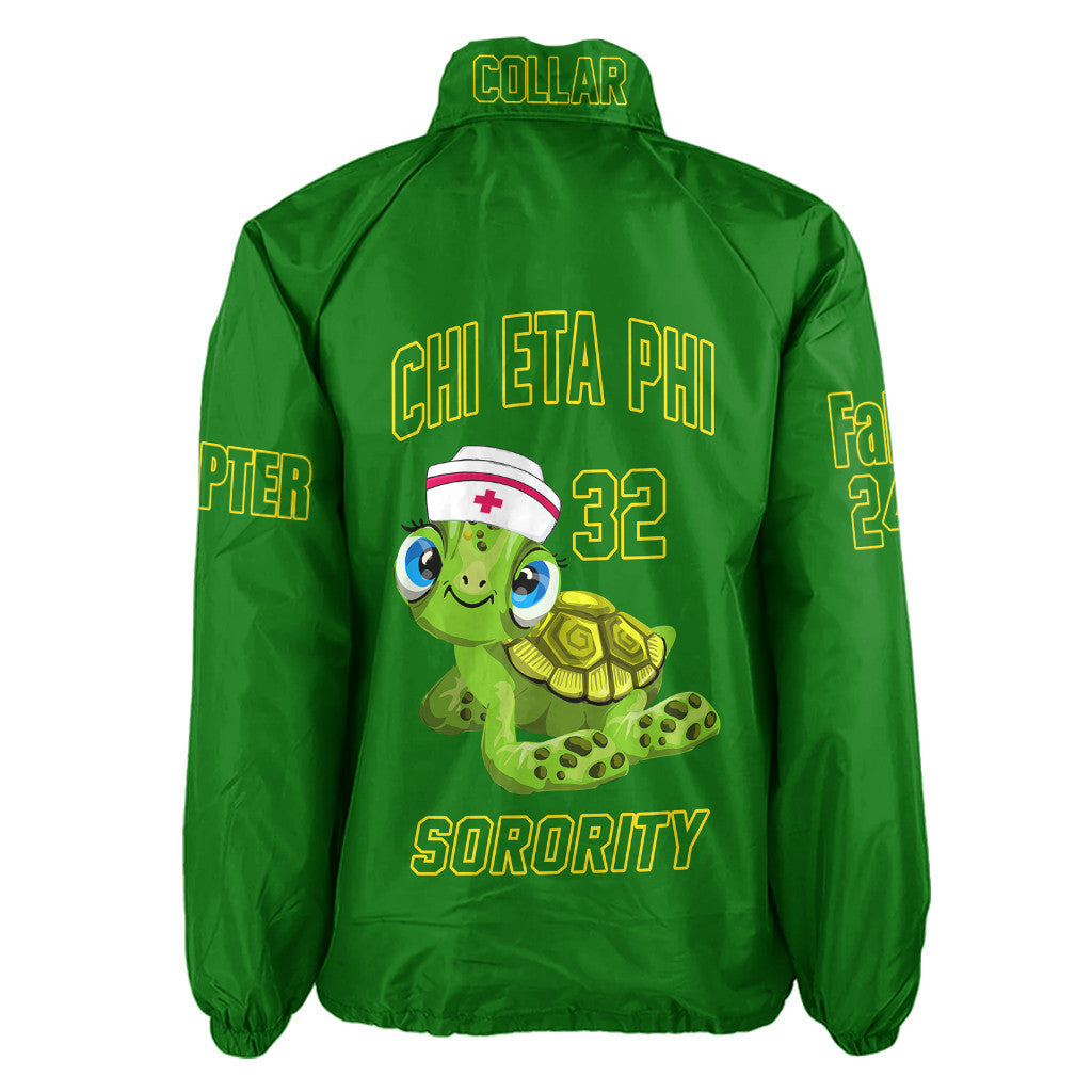 (Custom) Africazone Jacket - Chi Eta Phi Turtle Crossing Jacket A31