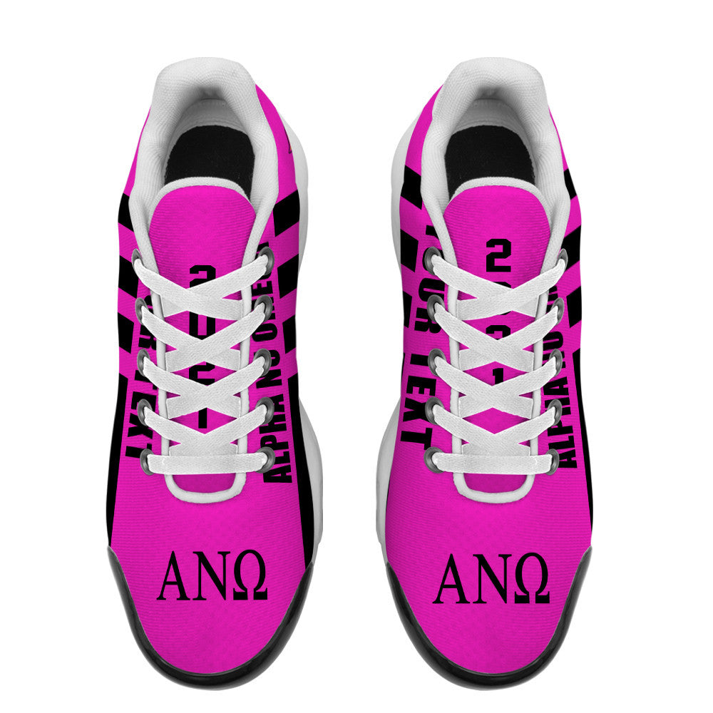 Africazone Shoes - Alpha Nu Omega Sorority EST 2021 Cushion Sports Shoes A31