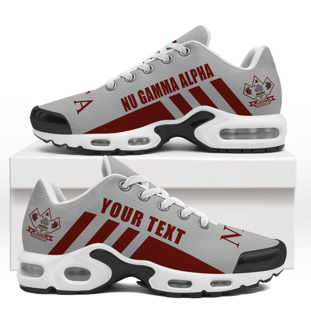 Africazone Shoes - Nu Gamma Alpha Fraternity Cushion Sports Shoes A31